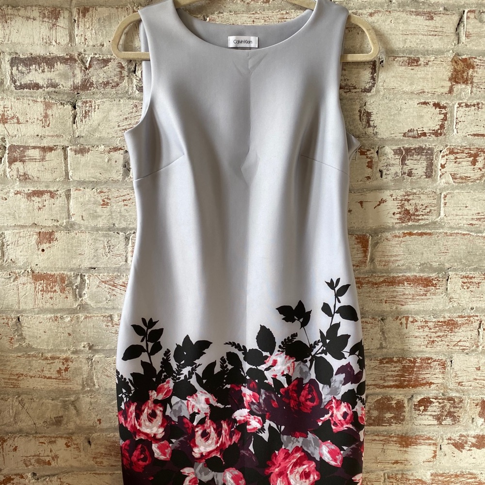 Calvin Klein fitted dress